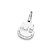 PINGENTE PRATA 925 MIKE WAZOWSKI MONSTROS S.A. COM APLICAÇÃO DE RESINA. MED 2CM ROMMANEL 840278 - Imagem 2