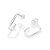 ARGOLA PRATA 925 RETANGULAR. MED 1,6CM ROMMANEL 820239 - Imagem 2