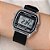 RELÓGIO DIGITAL RETANGULAR PRETO E PULSEIRA DE SILICONE ROMMANEL 650164 - Imagem 3