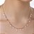 GARGANTILHA FOLHEADO A OURO ESTRELAS E ZIRCÔNIAS. MED 42CM ROMMANEL 532615 - Imagem 3