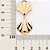 BRINCO PÊNDULO FOLHEADO A OURO CONCHAS. MED 4,6CM ROMMANEL 527608 - Imagem 3