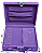 MALETA P PORTA JOIAS. MED 20CM X 16CM X 7CM COR LILÁS ROMMANEL 981941 - Imagem 9