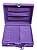 MALETA P PORTA JOIAS. MED 20CM X 16CM X 7CM COR LILÁS ROMMANEL 981941 - Imagem 1