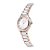 RELÓGIO ANALÓGICO SOCIAL PRATA COM ROSE ROMMANEL 650161 - Imagem 2