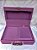 MALETA G PORTA JOIAS ROMMANEL COR LILÁS. MED 30X20X10CM - Imagem 3