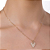 PINGENTE CORAÇÃO FOLHEADO A OURO COM ZIRCÔNIAS. MED 1,80CM ROMMANEL 542984 - Imagem 4