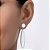BRINCO PRATA 925 GOTA ALONGADA DISFORME. MED 5CM ROMMANEL 820329 - Imagem 4