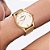 RELÓGIO ANALÓGICO SOCIAL DOURADO ROMMANEL 650210 - Imagem 3