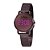 RELÓGIO DIGITAL LED SOCIAL ROXO ROMMANEL 650180 - Imagem 1