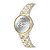 RELÓGIO DIGITAL LED MISTO PRATA COM DOURADO 650181 - Imagem 2