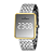 RELÓGIO DIGITAL LED PRATA COM DOURADO ROMMANEL 650202 - Imagem 1