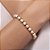 PULSEIRA FOLHEADO A OURO COM BOLAS. MED 19CM ROMMANEL 552244 - Imagem 3