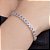 PULSEIRA RIVIERA PRATA 925 COM ZIRCÔNIAS LILÁS. MED 16CM ROMMANEL 850128 - Imagem 3