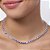 GARGANTILHA RIVIERA PRATA 925 COM ZIRCÔNIAS LILÁS. MED 40CM ROMMANEL 830164 - Imagem 3