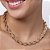 GARGANTILHA FOLHEADO A OURO FIO BAIANO. MED 45CM ROMMANEL 532656 - Imagem 4