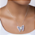 CONJUNTO BORBOLETA GARGANTILHA + BRINCO + ANEL PRATA 925 + EMBALAGEM ROMMANEL - Imagem 5
