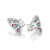 CONJUNTO BORBOLETA GARGANTILHA + BRINCO + ANEL PRATA 925 + EMBALAGEM ROMMANEL - Imagem 2