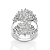 CONJUNTO ASAS EAR CUFF + ANEL PRATA 925 + EMBALAGEM ROMMANEL - Imagem 4