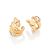 CONJUNTO GOTA ARGOLA + ANEL FOLHEADO A OURO + EMBALAGEM ROMMANEL - Imagem 2