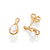 CONJUNTO GOTA COM PÉROLA PINGENTE + BRINCO FOLHEADO A OURO + EMBALAGEM ROMMANEL - Imagem 2
