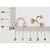 BRINCO CURVADO FOLHEADO A OURO COM ZIRCÔNIA. MED 1,5CM ROMMANEL 527646 - Imagem 3