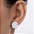 CONJUNTO BOLD COM ZIRCÔNIA BRINCOS + GARGANTILHA + PULSEIRA FOLHEADO A OURO + EMBALAGEM EXCLUSIVA ROMMANEL - Imagem 3