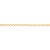 CORDÃO MASCULINO FOLHEADO A OURO FIO GRUMET LAMINADO. MED 60CM ROMMANEL 530312 - Imagem 2