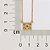 GARGANTILHA FOLHEADO A OURO BANDEIRA DO BRASIL COM ZIRCÔNIAS COLORIDO. MED 50CM ROMMANEL 532663 - Imagem 2