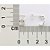 ARGOLA PRATA 925 FORMATO SIANINHA COM ZIRCÔNIAS. MED 1,1CM ROMMANEL 820344 - Imagem 3