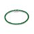 PULSEIRA RIVIERA PRATA 925 COM ZIRCÔNIAS VERDE. MED 17CM ROMMANEL 850132 - Imagem 1