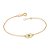 CONJUNTO BRASIL BRINCOS + PULSEIRA FOLHEADO A OURO + EMBALAGEM EXCLUSIVA ROMMANEL - Imagem 4