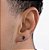 BRINCO MASCULINO SOLITÁRIO PRATA 925 COM ZIRCÔNIA PRETO. MED 6MM ROMMANEL 820346 - Imagem 4