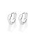 BRINCO MASCULINO FACETADO PRATA 925. MED 1,1CM ROMMANEL 820347 - Imagem 2