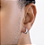 ARGOLA MASCULINA FACETADA PRATA 925. MED 1,1CM ROMMANEL 820347 - Imagem 4