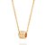 GARGANTILHA MASCULINA FOLHEADO A OURO COM PINGENTE CILÍNDRICO. MED 60CM ROMMANEL 532667 - Imagem 1