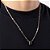 PINGENTE MASCULINO RETANGULAR FOLHEADO A OURO COM CRISTAL PRETO. MED 1,3CM ROMMANEL 543018 - Imagem 4
