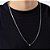 PINGENTE MASCULINO PRATA 925 GEOMÉTRICO FACETADO. MED 0,7CM ROMMANEL 840345 - Imagem 4