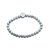 PULSEIRA MASCULINA PRATA 925 SHAMBALA CRUZ DE SÃO BENTO. MED 6,5CM DE DIÂMETRO ROMMANEL 850134 - Imagem 1