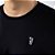 BROCHE MASCULINO PRATA 925 COM ZIRCÔNIAS PRETO. MED 2,3CM ROMMANEL 840350 - Imagem 4