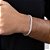 PULSEIRA MASCULINA RIVIERA PRATA 925 COM ZIRCÔNIAS. MED 18CM ROMMANEL 850138 - Imagem 4