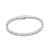 PULSEIRA MASCULINA RIVIERA PRATA 925 COM ZIRCÔNIAS. MED 19CM ROMMANEL 850139 - Imagem 1