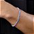 PULSEIRA MASCULINA RIVIERA PRATA 925 COM ZIRCÔNIAS AZUL ESCURO. MED 18CM ROMMANEL 850135 - Imagem 4