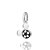PINGENTE PRATA 925 MICKEY BOLA DE FUTEBOL COM APLICAÇÃO DE RESINA. MED 1,9CM ROMMANEL 840342 - Imagem 1