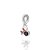 BERLOQUE PRATA 925 MINNIE COM ZIRCÔNIA PRETA E APLICAÇÃO DE RESINA. MED 1,8CM ROMMANEL 840343 - Imagem 1