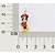 BERLOQUE PRATA 925 MINNIE 3D COM APLICAÇÃO DE RESINA. MED 2,9CM ROMMANEL 840356 - Imagem 3