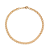 GARGANTILHA FOLHEADO A OURO ELO GROUMET DUPLA. MED 45CM ROMMANEL 532631 - Imagem 1