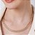 GARGANTILHA FOLHEADO A OURO ELO GROUMET DUPLA. MED 45CM ROMMANEL 532631 - Imagem 3