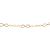GARGANTILHA INFINITOS FOLHEADO A OURO. MED 42CM ROMMANEL 532671 - Imagem 2