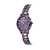 RELÓGIO FEMININO ANALÓGICO SOCIAL ROXO COM CRISTAIS ROMMANEL 650239 - Imagem 2