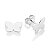 BRINCO BORBOLETA PRATA 925. MED 1,6CM ROMMANEL 820337 - Imagem 1